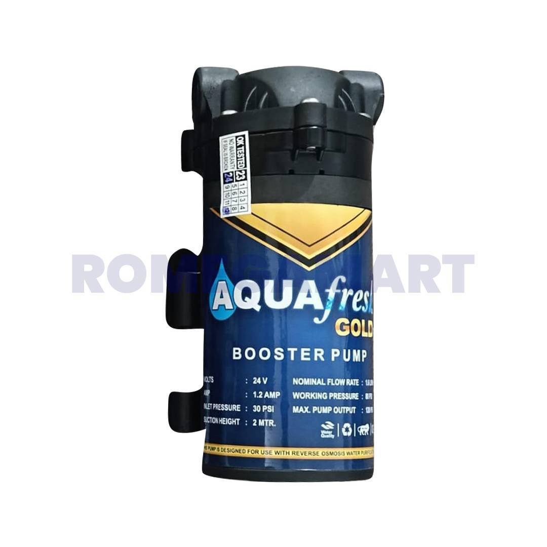 AquaFresh Gold 100 GPD Black Color Booster Pump For Domestic Use - JAZZ PURE WATER SOLUTION
