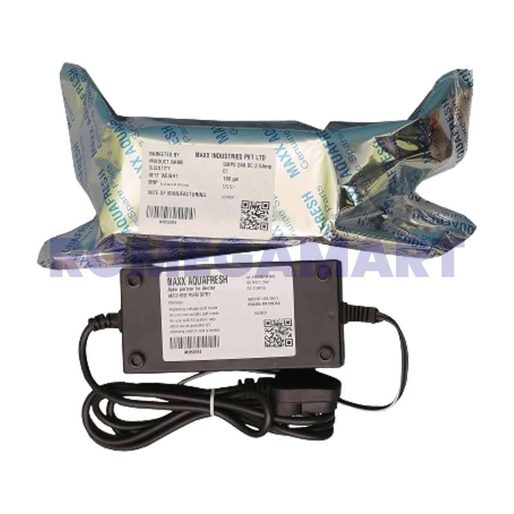 Aquafresh SMPS 24 Volt 2.5 Ampere Black Color Polypropylene Material For Domestic RO - VATSAQUA RO SYSTEM