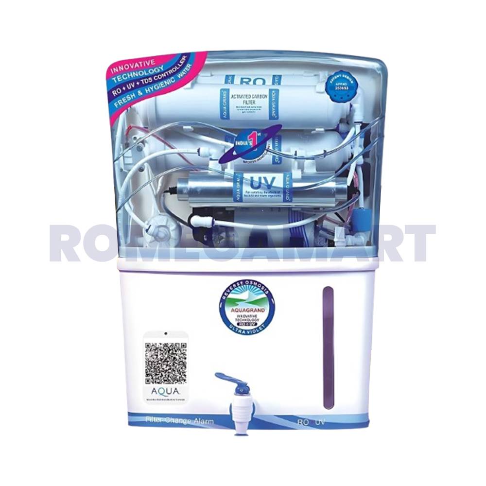 Mclord Aqua Grand Plus T 12 Liter Storage RO+UV+UF+TDS+CU+ALK Water Purifier For Domestic Use - MCLORD