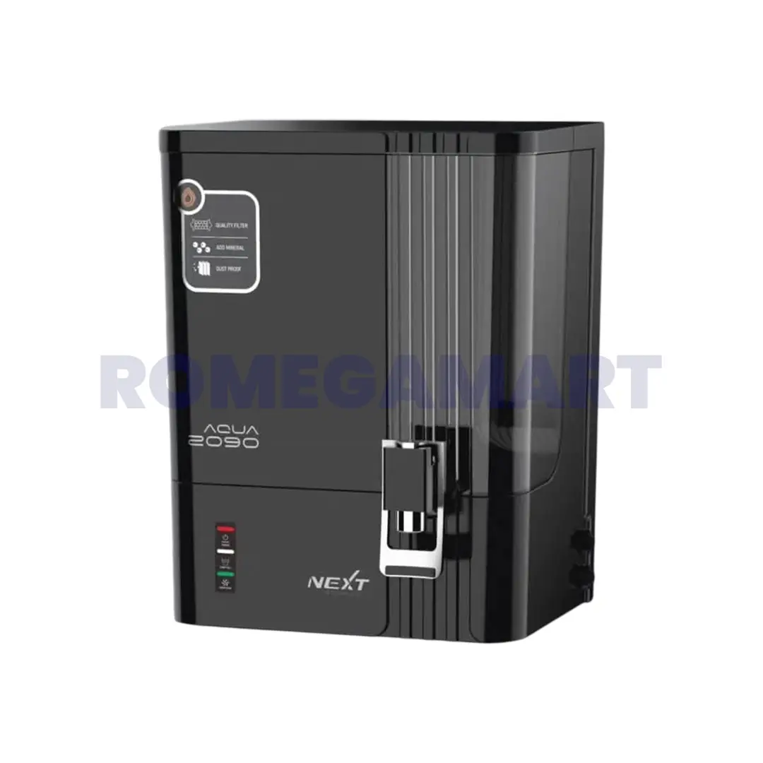 Aqua 2090 RO+COPPER+ALKALINE Black Color Water Purifier 9 Liter Storage - JEYAM TRADERS