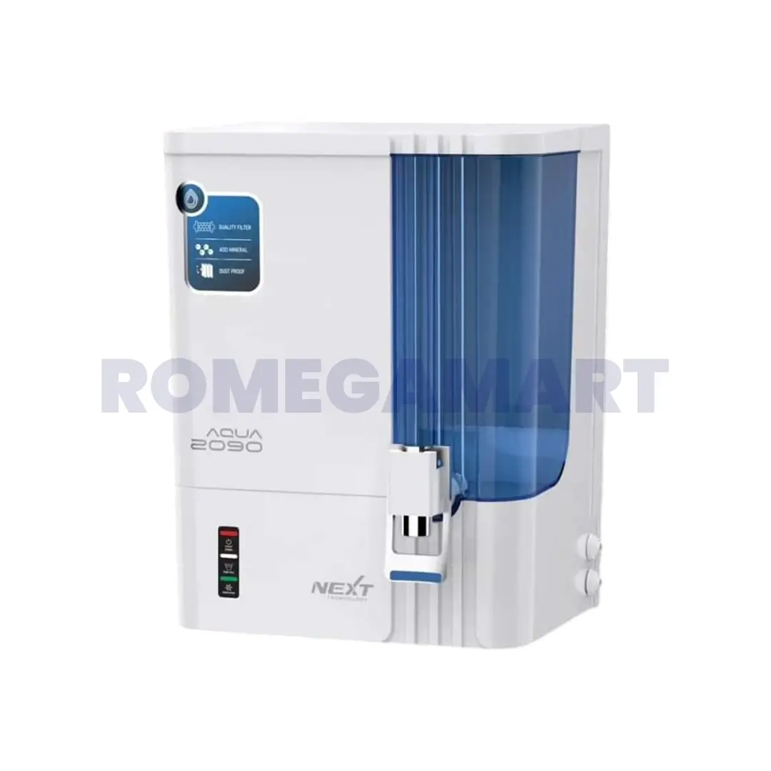 Aqua 2090 Ro+copper+alkaline White With Blue Water Purifier 10 Liter Storage  - JEYAM TRADERS