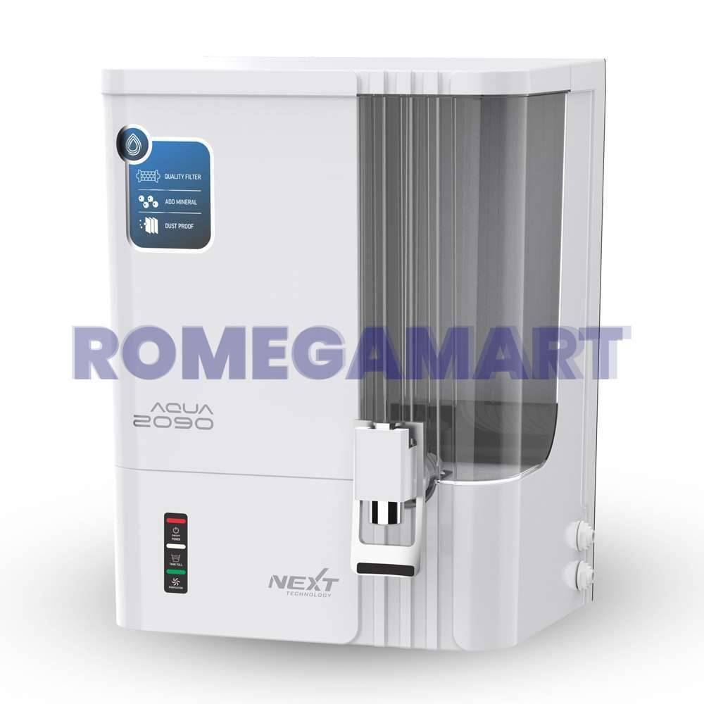 AQUA 2090 Water Purifier RO+UV+UF+TDS+ALKLINE+COPPER+MINERAL 10 Liter Storage For Domestic Use - JAZZ PURE WATER SOLUTIONS