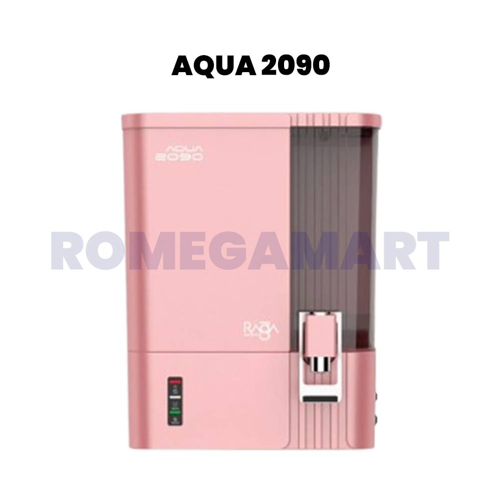 Aqua 2090 Raga 10 Liter Storage Water Purifier Ruby Pink Color For Domestic Use - Life Guard Water Solutions