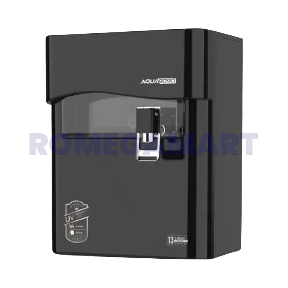 Aqua 9090 Black Color Water Purifier RO+UV+UF+MINERAL CARTRIDGE+TDS CONTROLER - Super Fine Trading CO