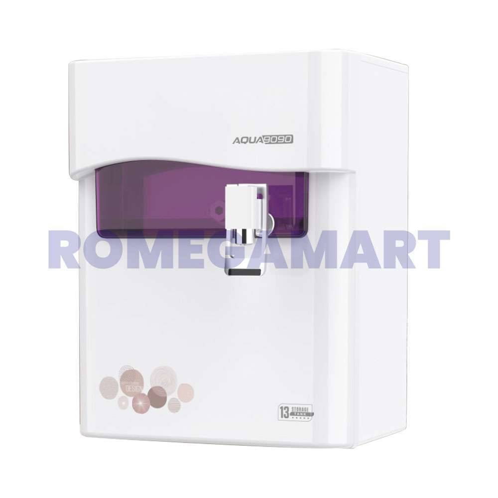 AQUA 9090 White With Pink Color Water Purifier 13 Liter Storage For Domestic Use - ZETTA WATER PURIFIER PRIVATE LIMITED