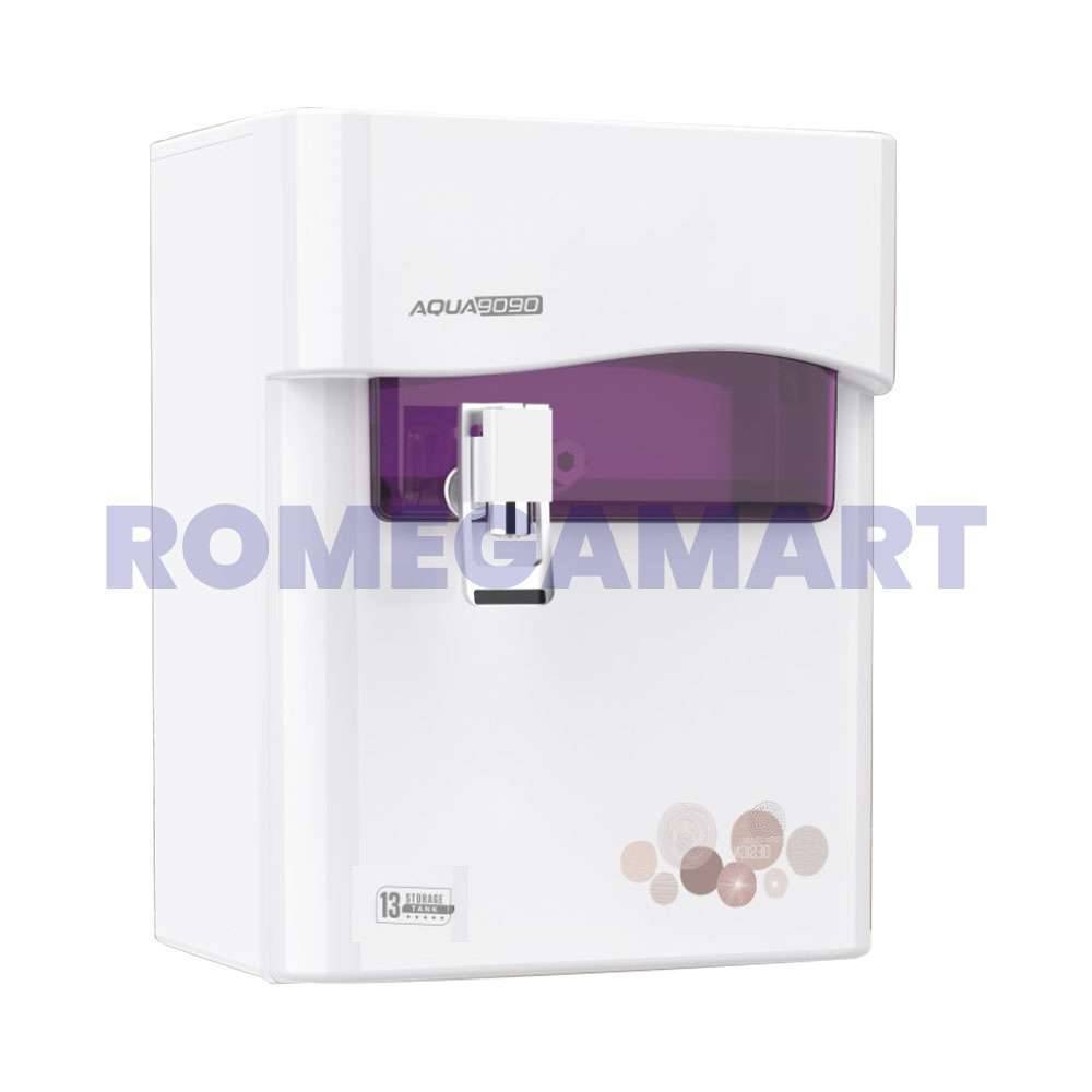 AQUA 9090 White With Pink Color Water Purifier 13 Liter Storage For Domestic Use - ZETTA WATER PURIFIER PRIVATE LIMITED