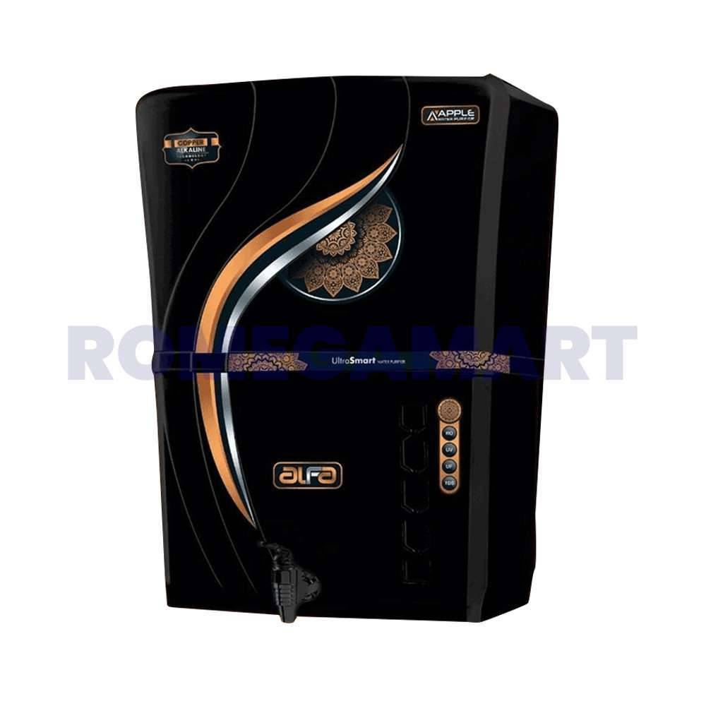 Aqua Alfa Black Color NT 12 Liter Storage Water Purifier For Domestic Use - MCLORD