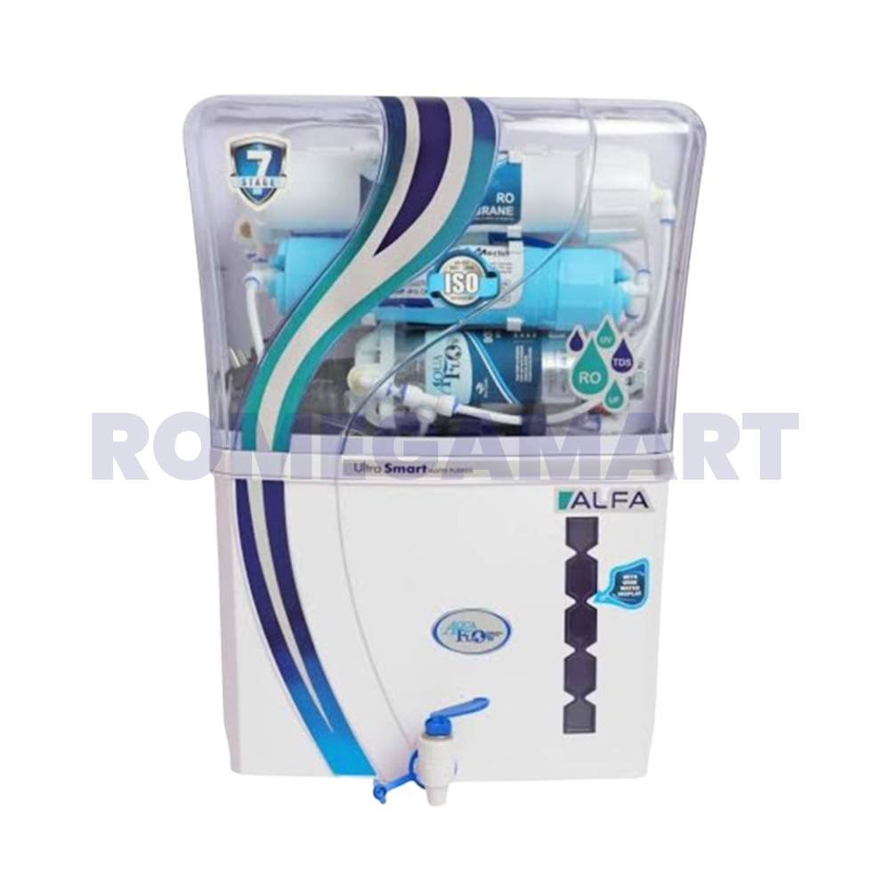 Aqua Alfa White Transparent Water Purifier 9 Liter Storage Capacity - Sree Balaji Aqua Solution 