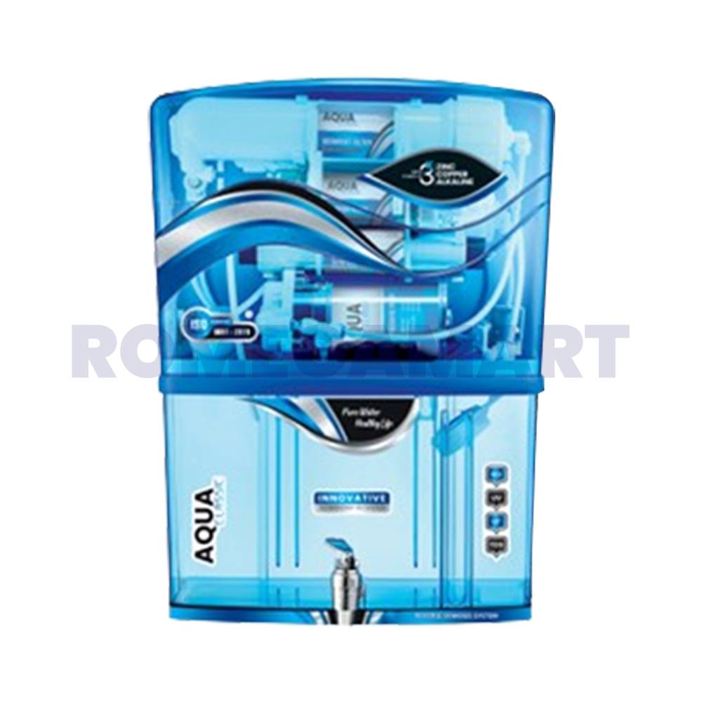Aqua Classic Full Blue Transparent 12 Liter Storage Water Purifier - RAJNANDANI ENTERPRISES