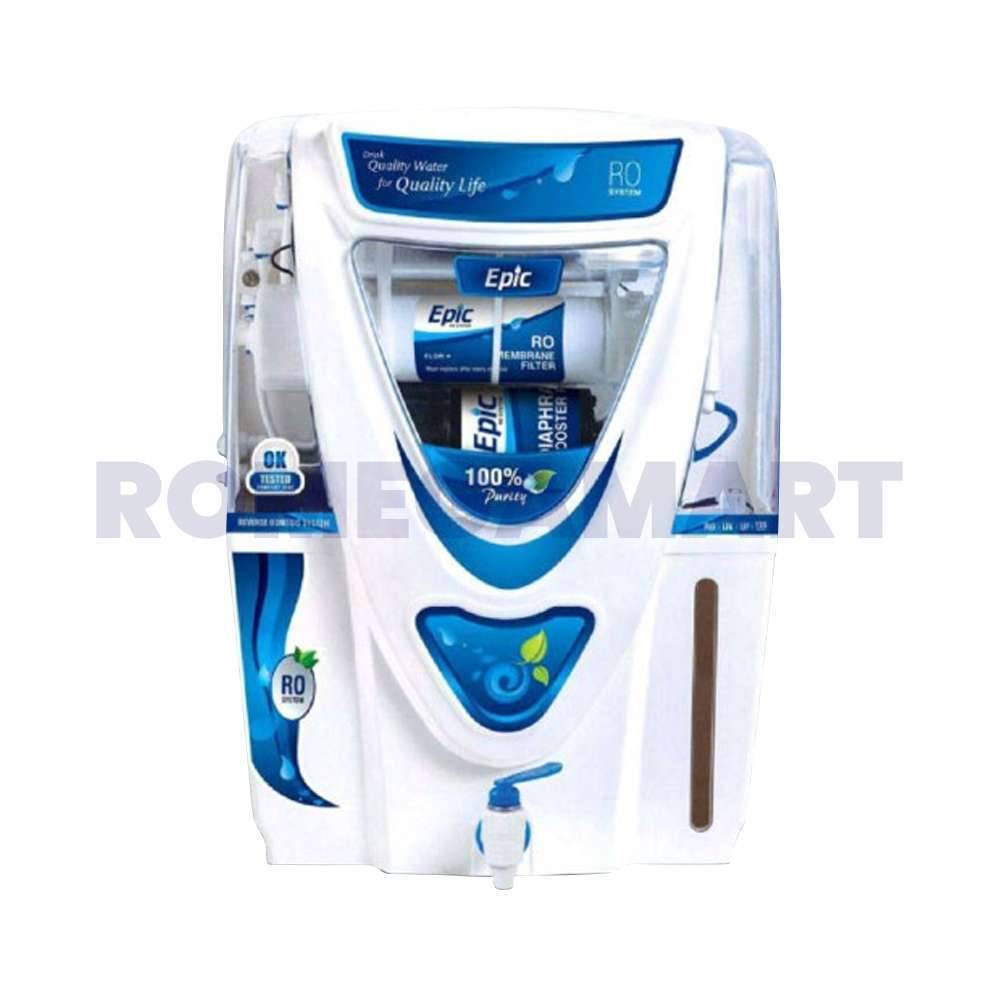 Aqua RO Epic 15 Liter Storage RO+UV+UF+TDS White Color Water Purifier For Domestic Use - MCLORD