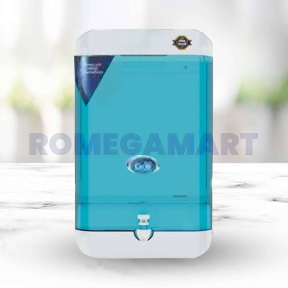 AQUA GLORY Green Color RO+UV+UF+ALKLINE+TDS 13 Liter Storage Water Purifier ABS Plastic Material - JAZZ PURE WATER SOLUTIONS