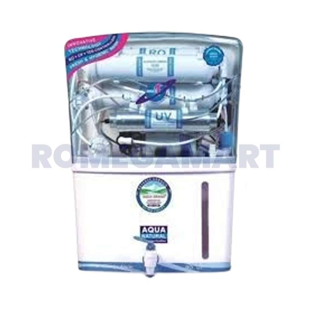 Aqua Grand Plus 12 Liter White With Transparent RO+UV+UF+TDS Water Purifier For Domestic Use  - PITALIYA WATERTECH INDUSTRIES  