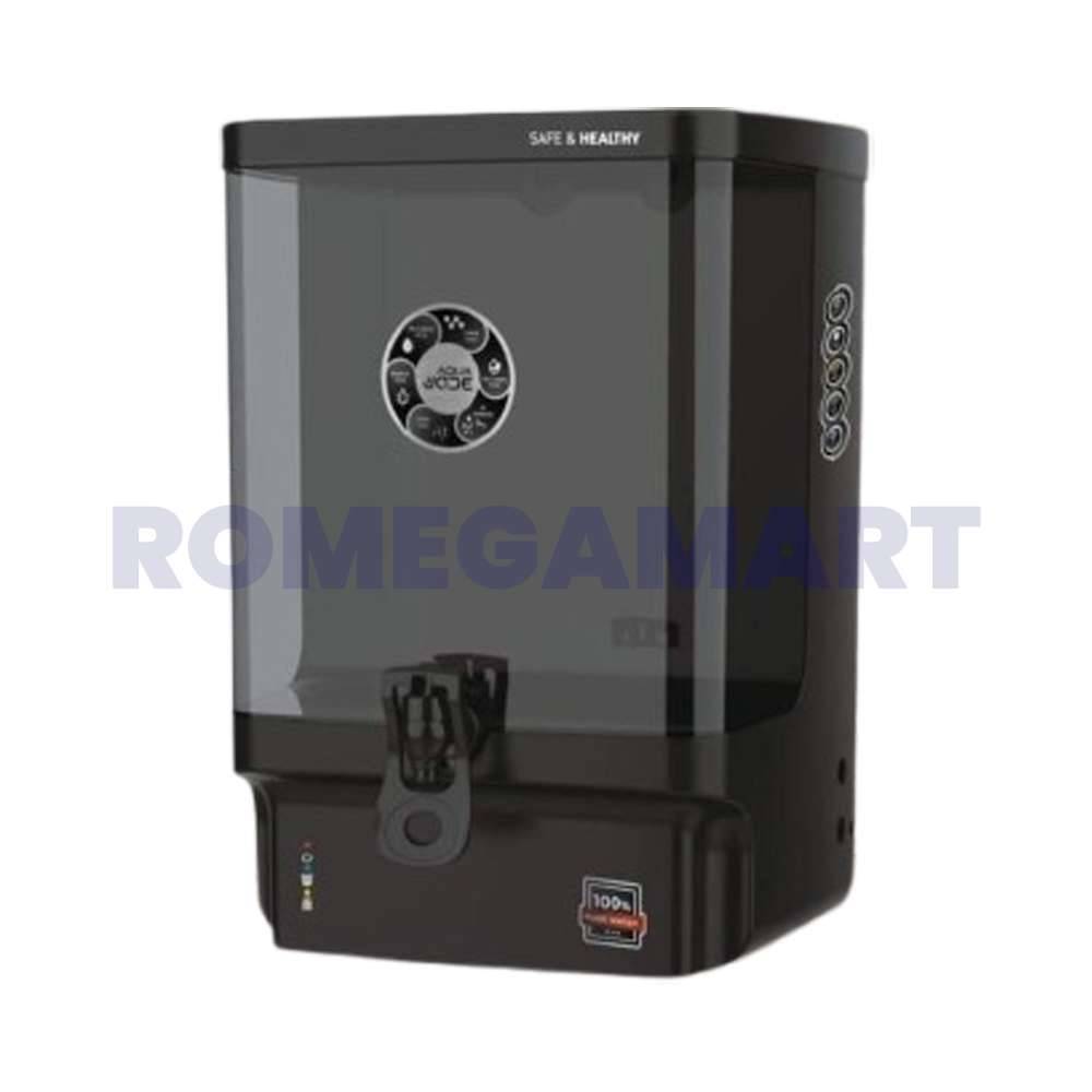 Aqua Jade Black Color Water Purifier 10 Liter Storage RO + TDS + ALKALINE For Domestic Use - Shree Shubh Water Purifier
