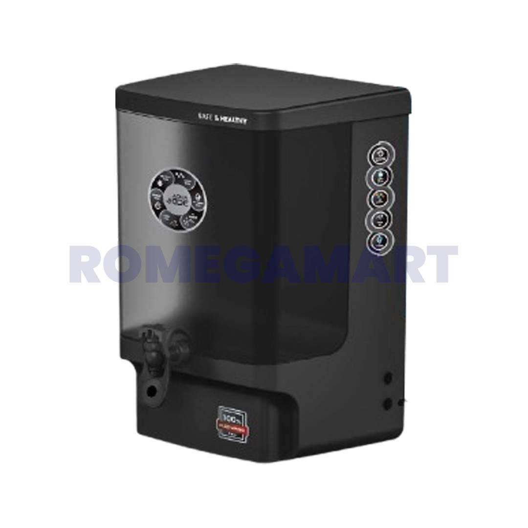 Aqua Jade Black Color Water Purifier 10 Liter Storage - Pradeep GAS Service
