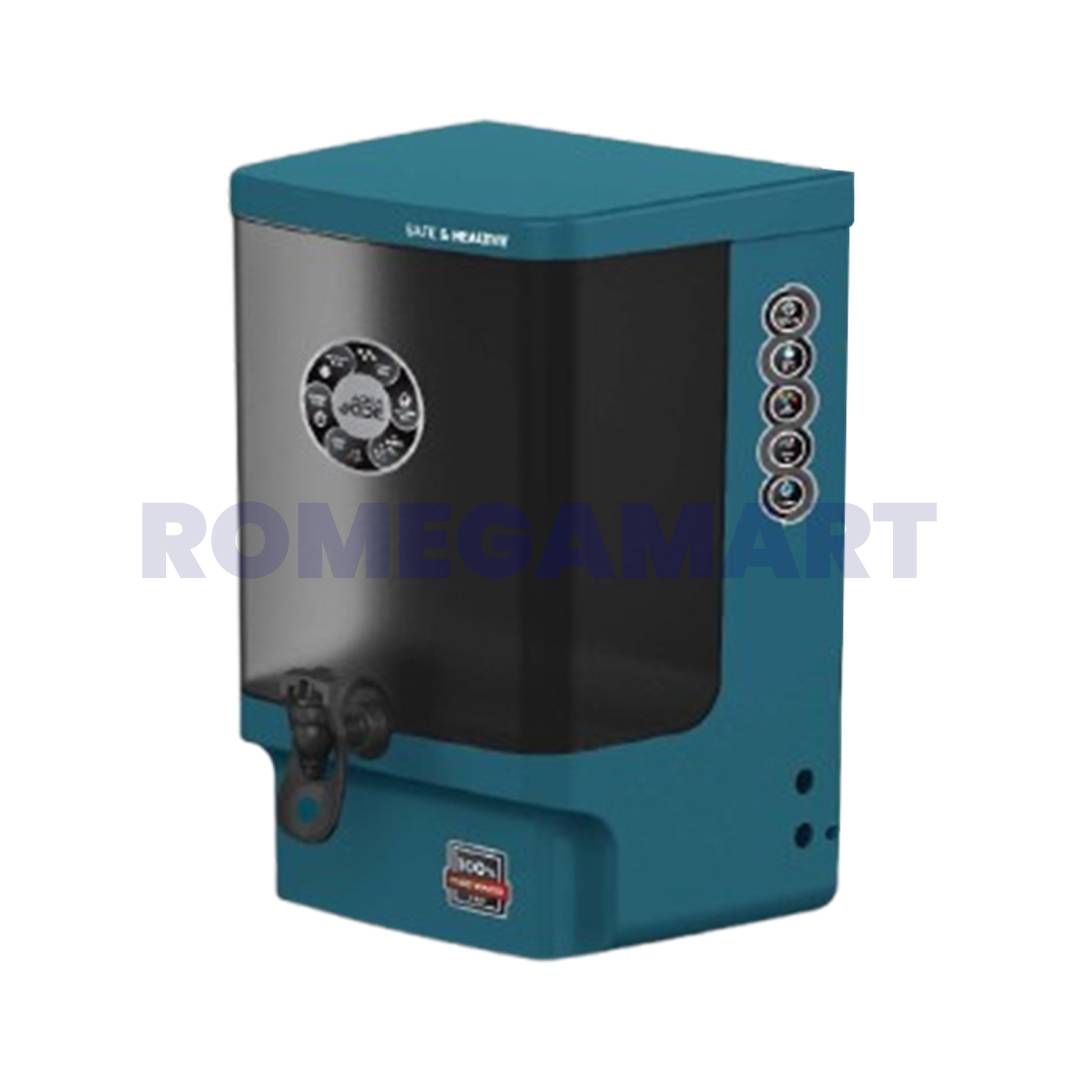 Aqua Jade Black With Green Color Water Purifier 10 Liter Storage - Pradeep GAS Service