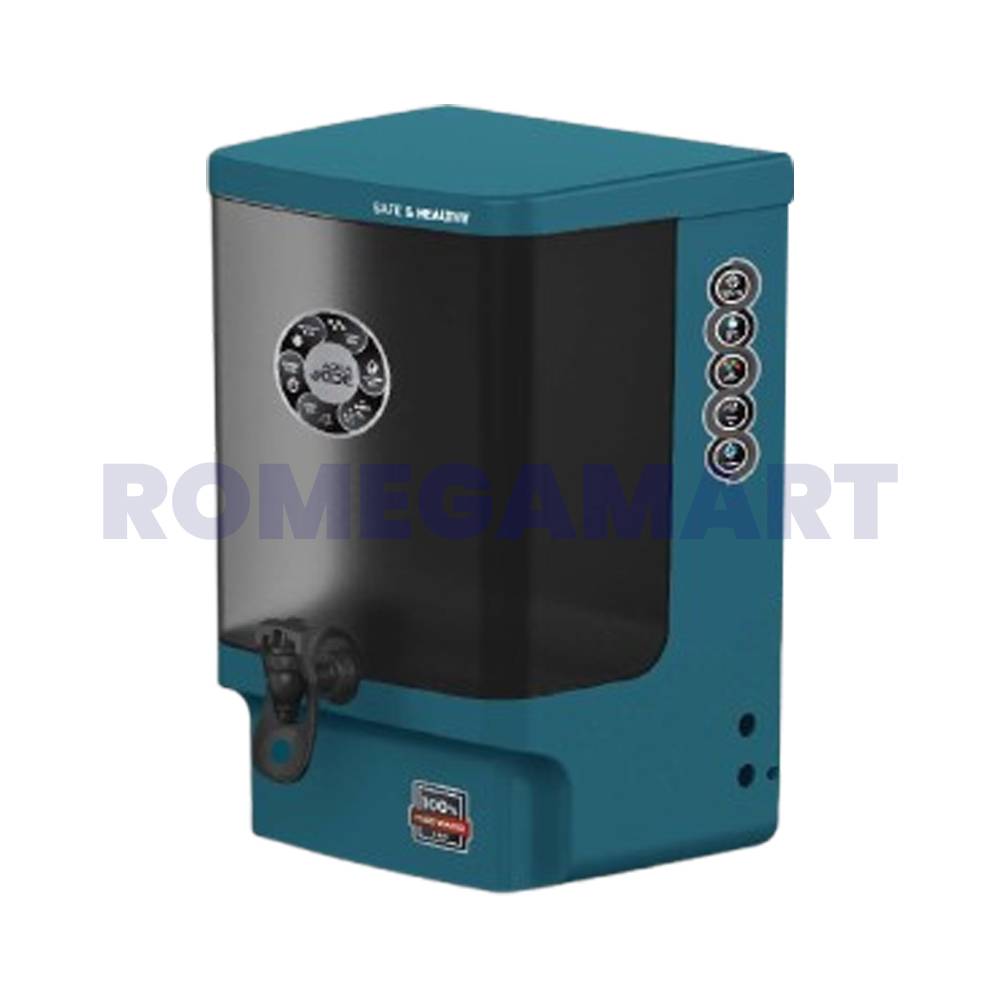 AQUA Jade Green With Black Water Purifier 10 liter Storage For Domestic Use - Rishi Enterprises
