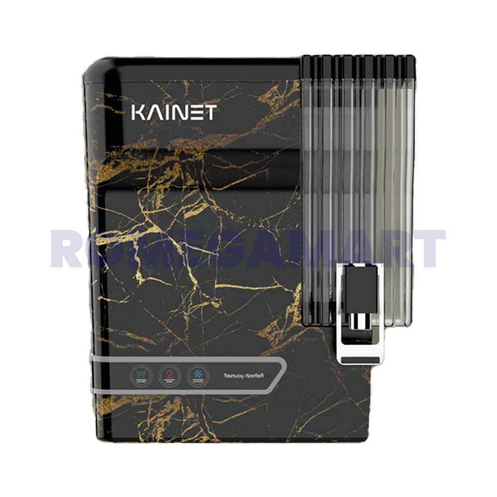 Aqua Kainet Black Golden Color 10 Liter Storage Water Purifier Smart Led For Domestic Use - Life Guard Water Solution