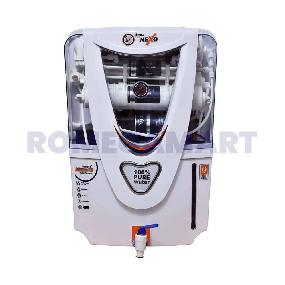 12 Liter Storage Aqua Nexo RO+UV+ALKALINE+TDS Water Purifier For Domestic Use - MCLORD