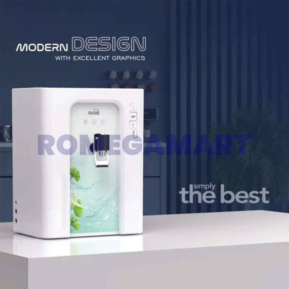 Aqua Nine N 302 RO+UV+COPPER+ALKLINE+TDS Water Purifier White With Green  Color 12 Liter Storage For Domestic Use - JAZZ PURE WATER SOLUTIONS