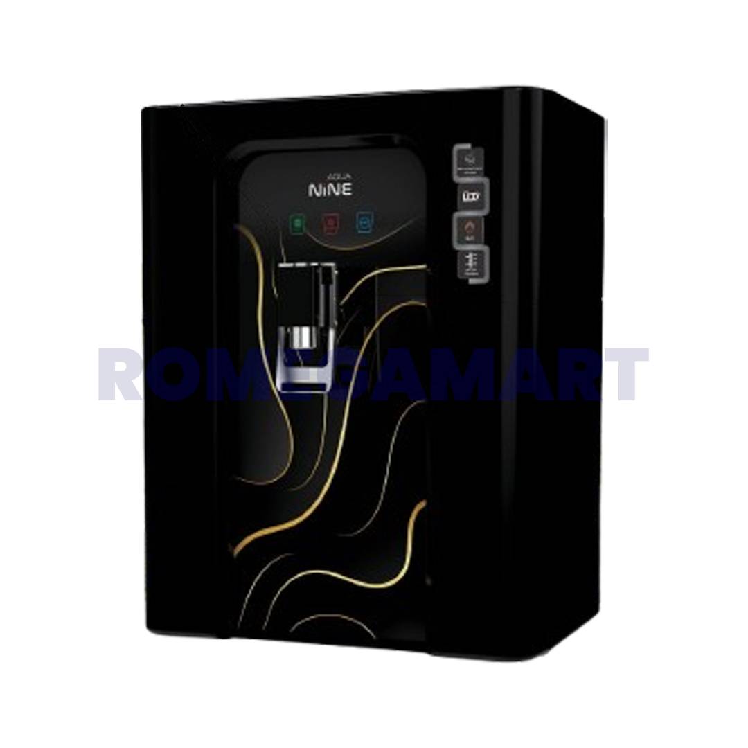 Aqua Nine N-902 Water Purifier With 10 Liter Storage Black Color - Pradeep GAS Service