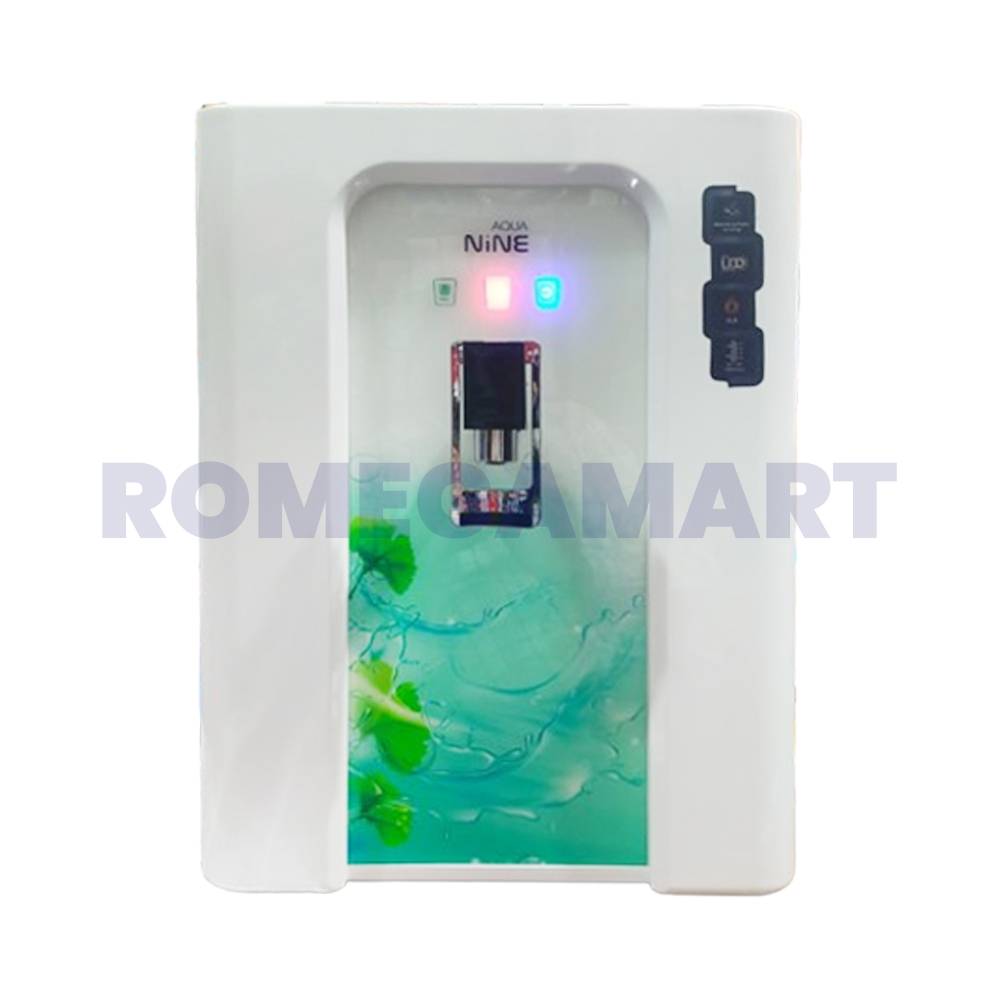 Aqua Nine White Color Water Purifier RO+UV+UF+MINERAL CARTRIDGE+TDS CONTROLER - Super Fine Trading CO
