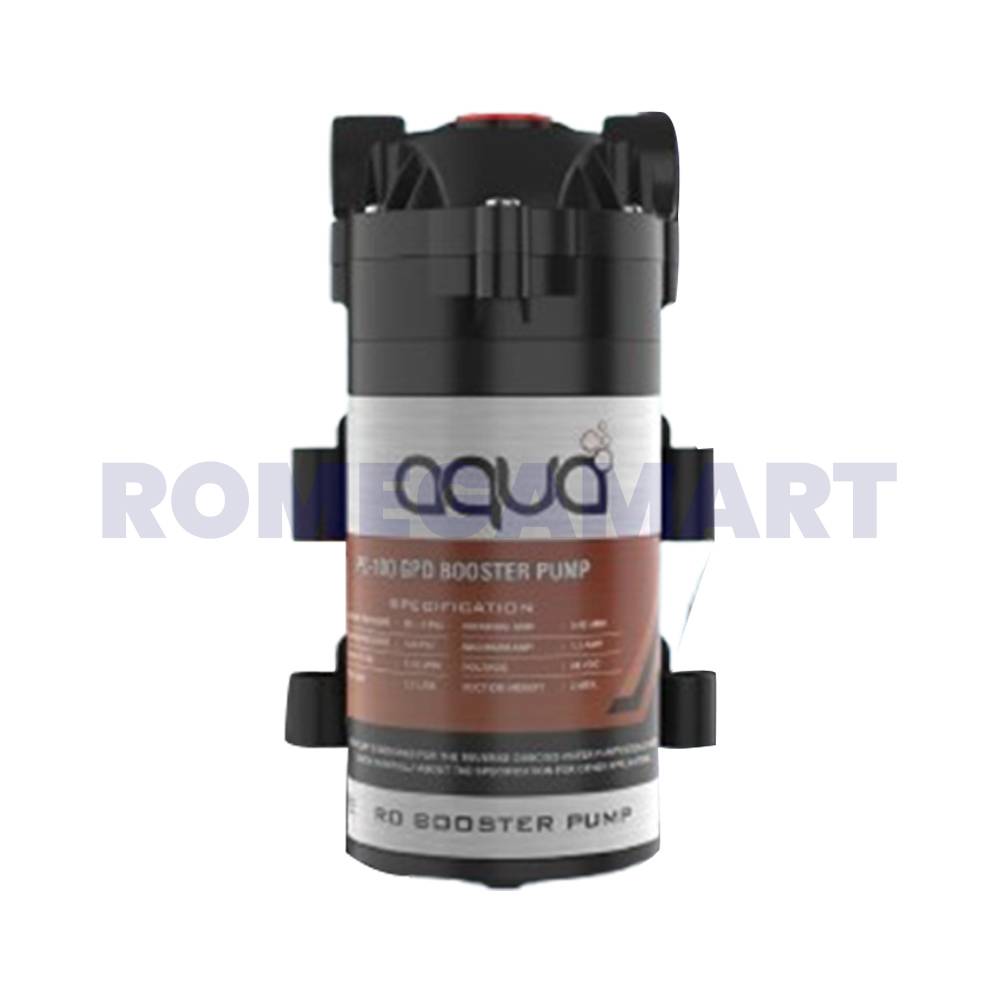 Aqua PC 100 GPD Booster Pump For Domestic Water Purifier - Vista Aqua Tech