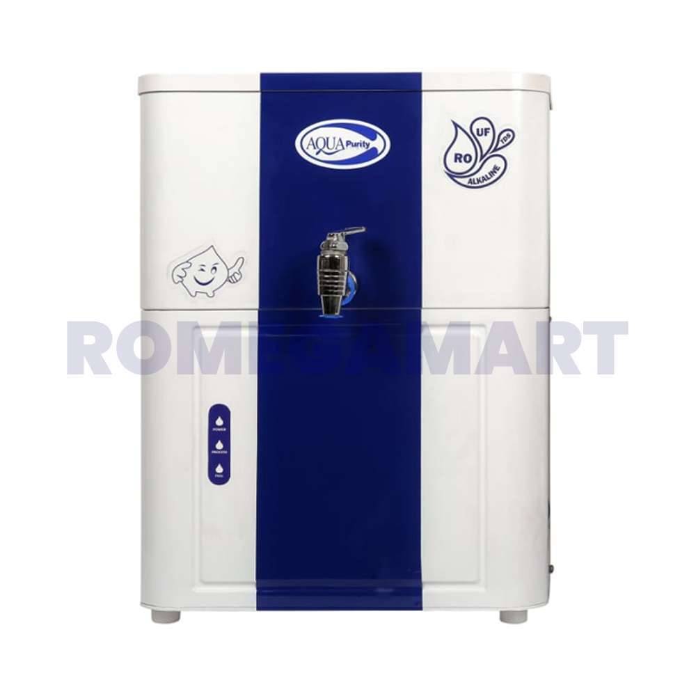 Aqua Pure Blue With White Color 10 Liter storage RO+UV+UF+TDS Water Purifier For Domestic Use - MCLORD