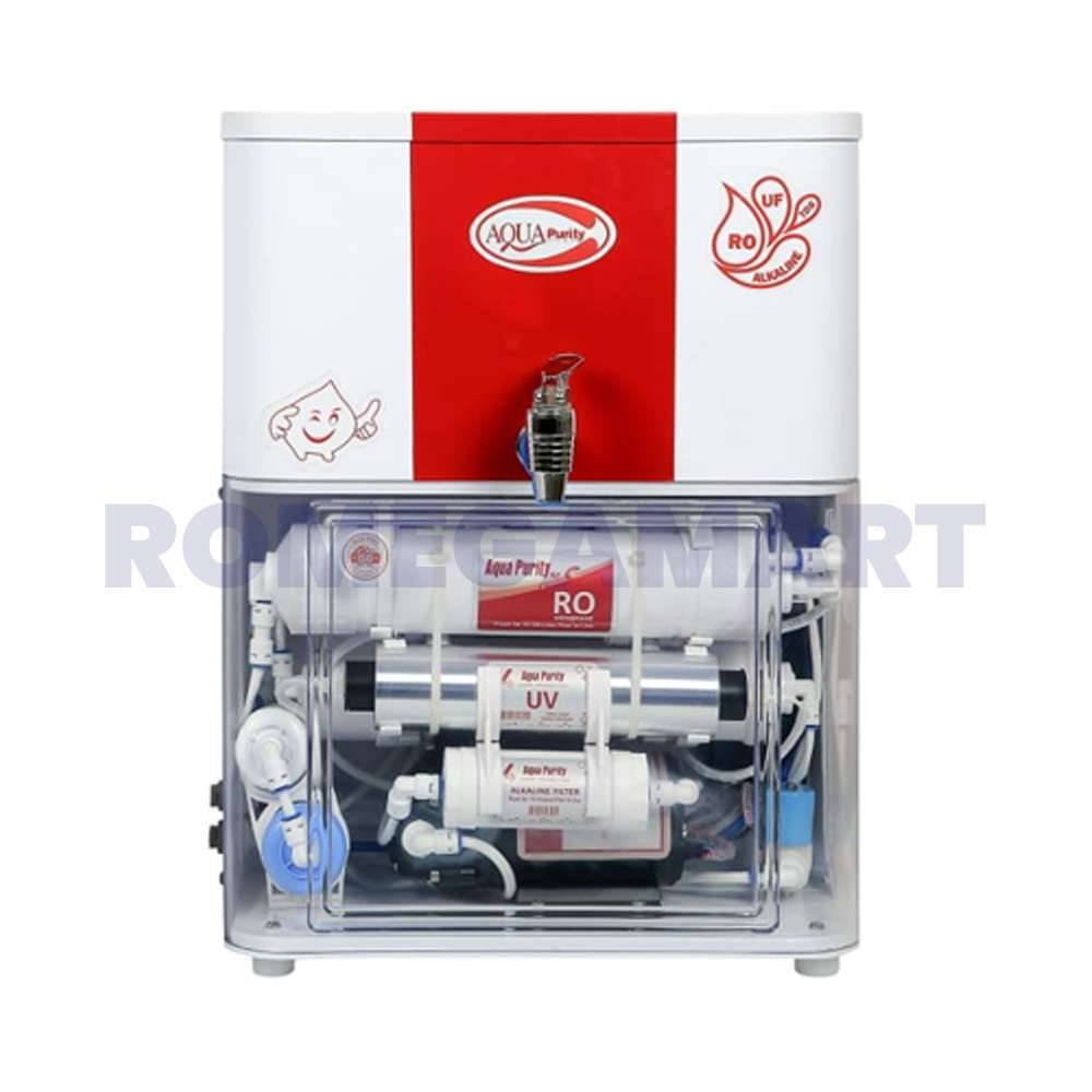 Mclord Aqua Pure  RO+UV+UF Red 12 Liter Storage Water Purifier For Domestic Use - MCLORD