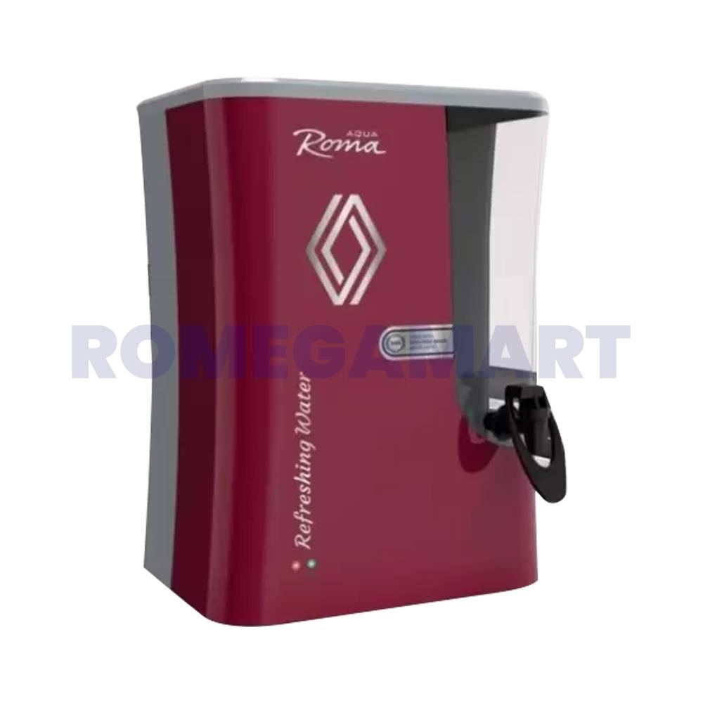 Aqua Roma Metallic Cherry Water Purifier 9 Liter Storage - ARYA Enterprises