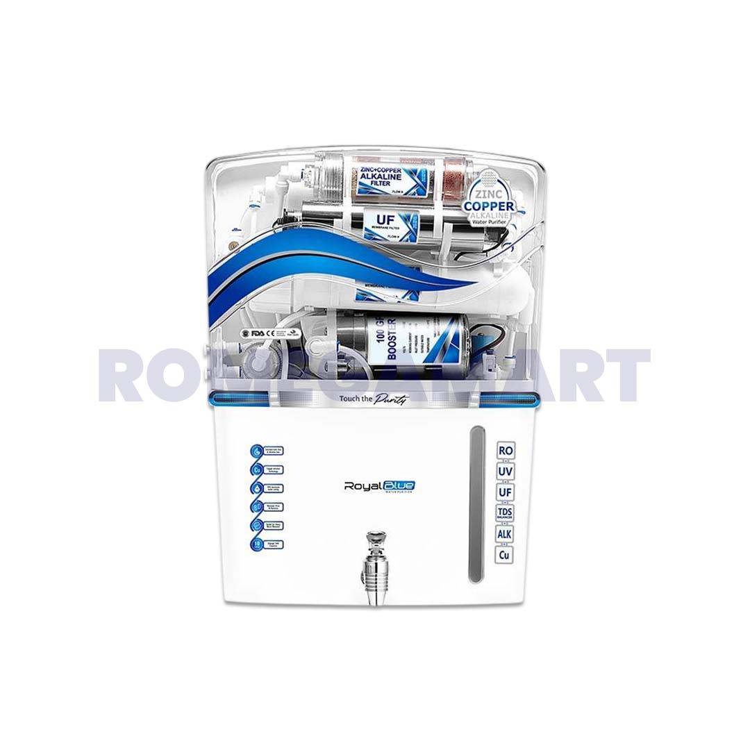 Aqua Royal Blue White Transparent 12 Liter Storage Cabinet For Domestic Use - SURYANSH ASSOCIATES