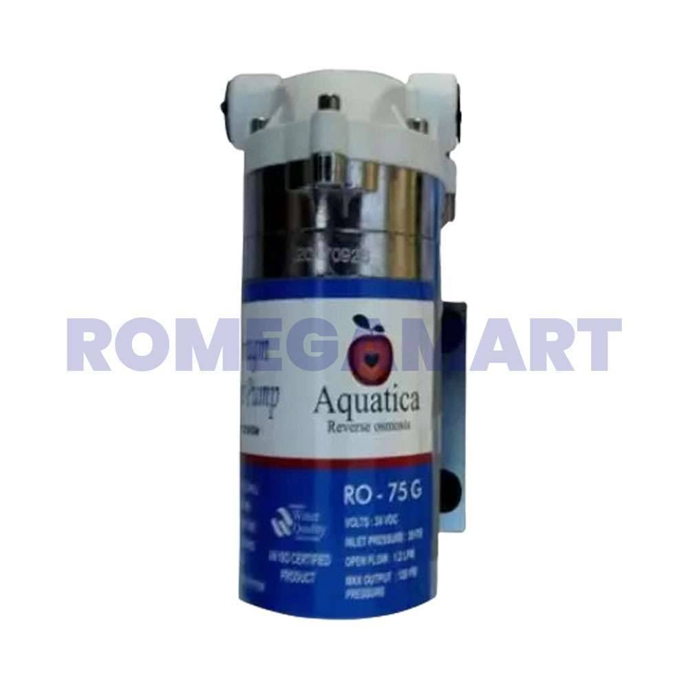 Aquatica 75 GPD Booster Pump RO Water Purifier Diaphragm For Domestic Use - VATS AQUA RO SYSTEM