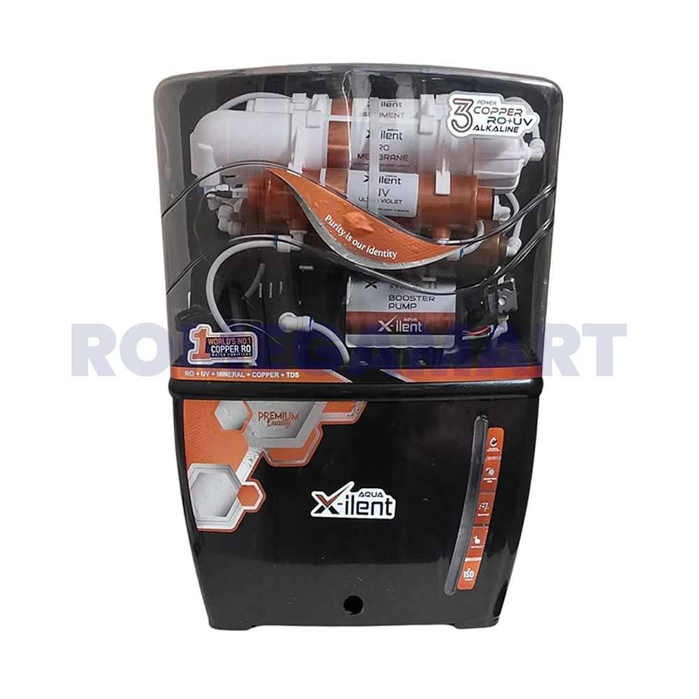 Aqua X-ilent Black Transparent 12 Liter Water Purifier - MS VINIT ENETERPRICES