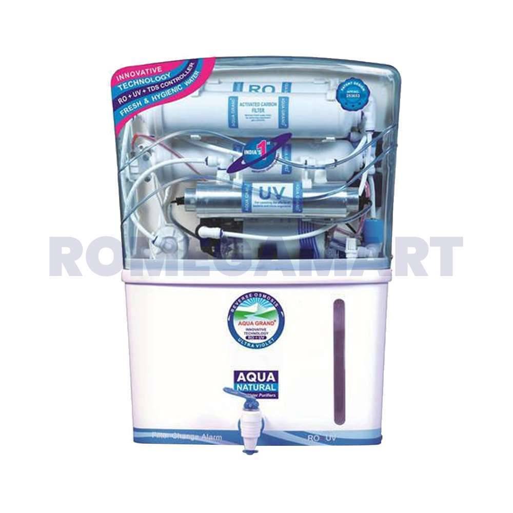 Aqua RO A+ White Color 12 Liter Storage RO+UV+COPPER+ALKALINE Water Purifier - MCLORD