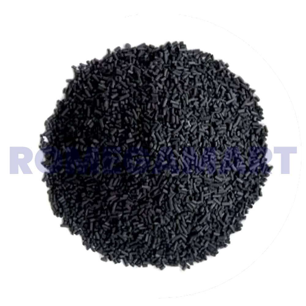 Activated Carbon Pellets Black Color 25 KG HDPE BAG - Ions Robinson India Pvt Ltd