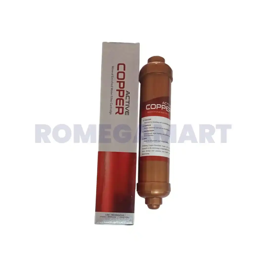 Active Copper Filter 3 In 1 Suitable For All Type of Domestic RO Water Filtration System - RADHA KRISHNA ENTERPRISES