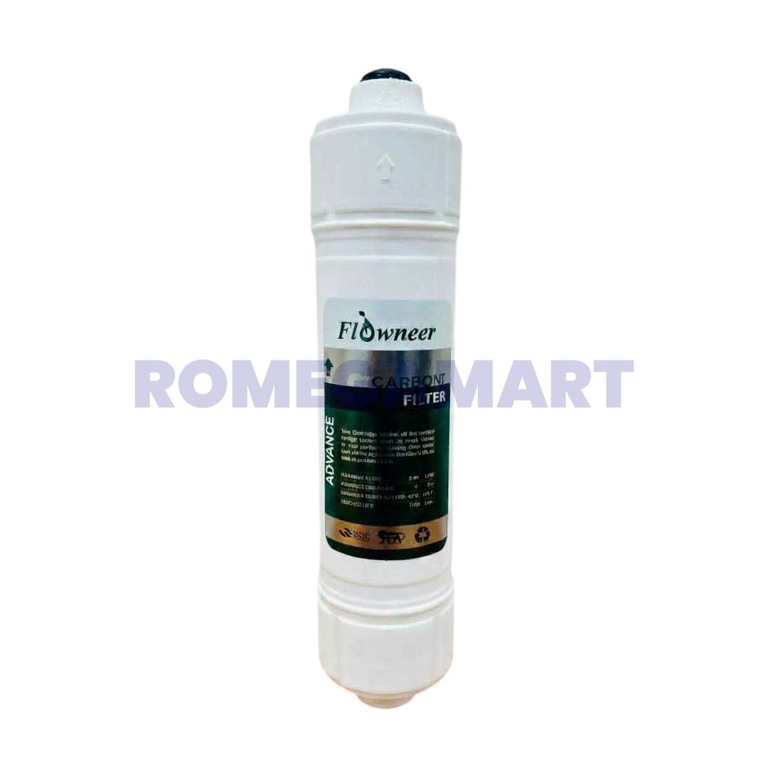 Flowneer Advance IF A001 Coal Based Carbon Filter 500IV Push Type Suitable For Domestic Water Purifier - Euro Industries