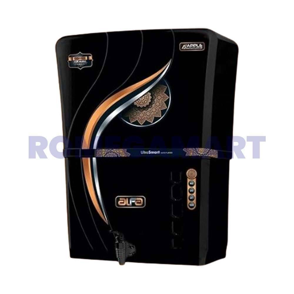 Alfa Apple 12 Liter Storage Black Color Water Purifier For Domestic Use - DIVYA ENTERPRISES