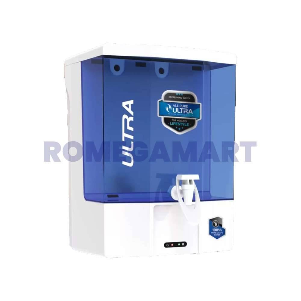 All Pure Ultra 9 Liter Domestic Water Purifier STD Blue Color Food Grade ABS Plastic Body - JAZZ PURE WATER SOLUTIONS