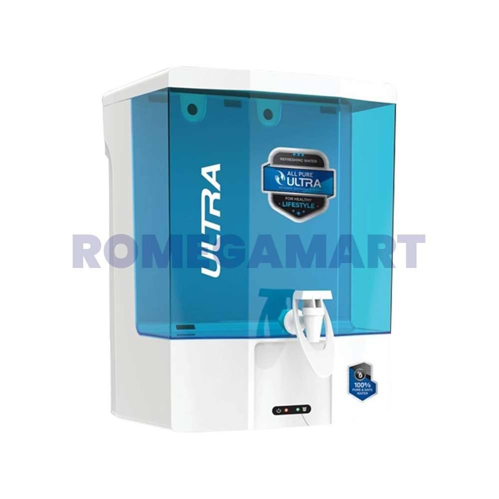 All Pure Ultra 9 Liter Domestic Water Purifier RO+UV+TDS+UF STD Green Color Food Grade ABS Plastic Body - GTB JI WATER SOLUTIONS