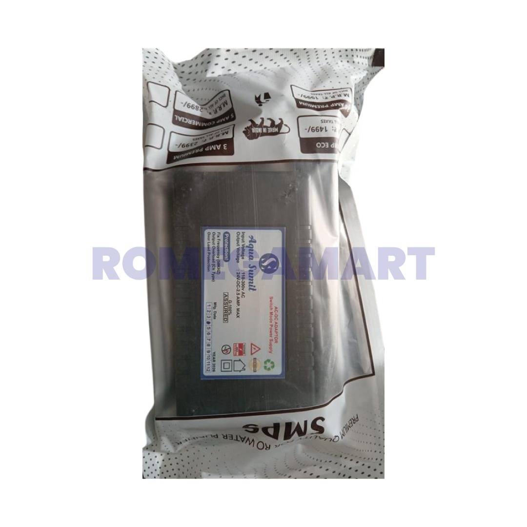 Aqua Sumit SMPS 2.5A Adapter 24V Suitable For Domestic Water Purifier - Sumit Electronics