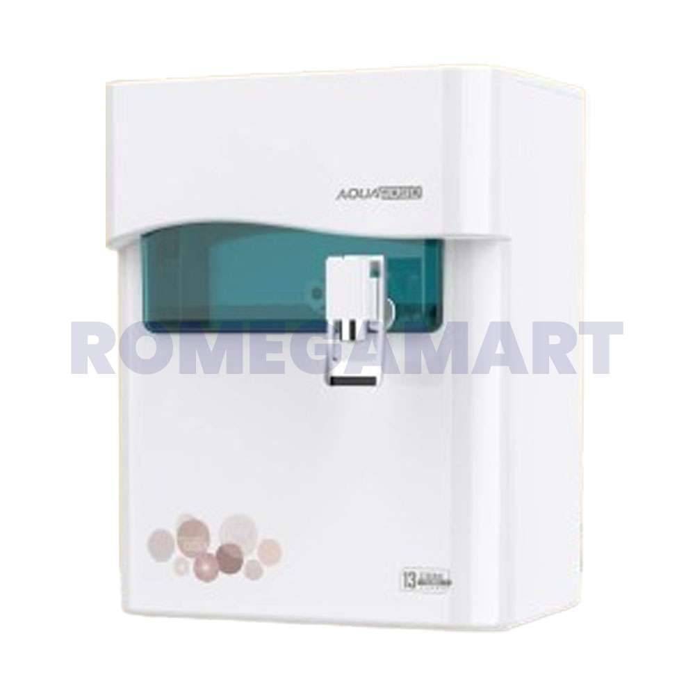 AQUA 9090 13 Liter Storage Domestic RO Cabinet White With Green Color - GTB JI WATER SOLUTION