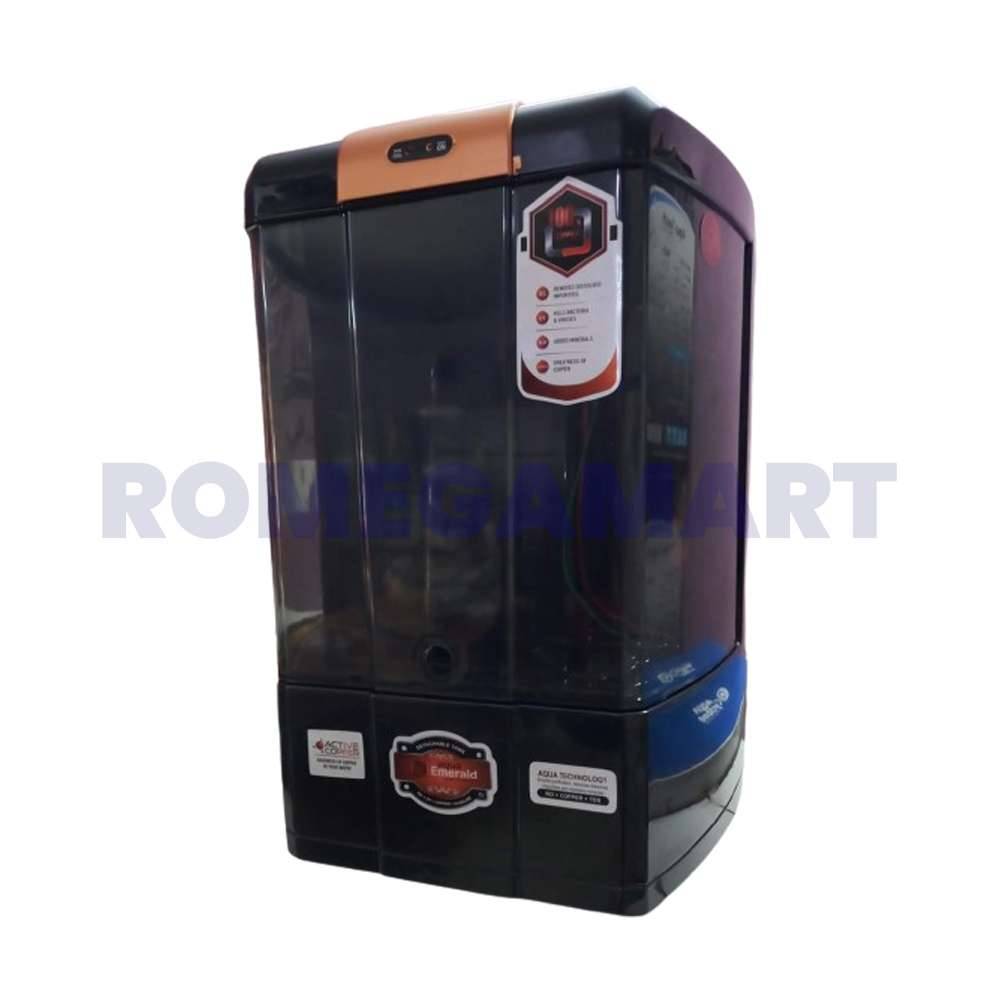Aqua Emerald Water Purifier Black Copper 15 Liter Storage ABS Plastic Material For Domestic Use - SBRO SYSTEM