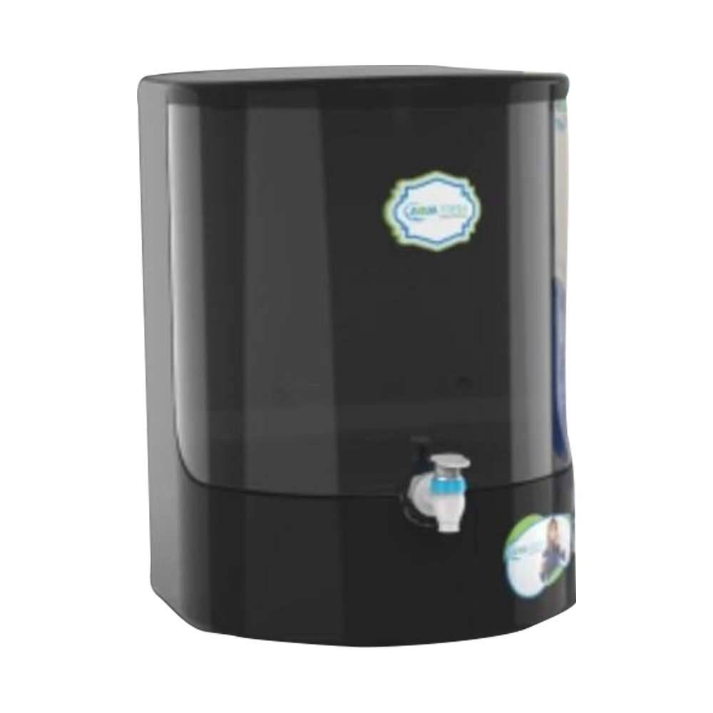 Aqua Fresh Black Color Water Purifier 9 Liter Storage ABS Plastic For Domestic Use - SBRO SYSTEM