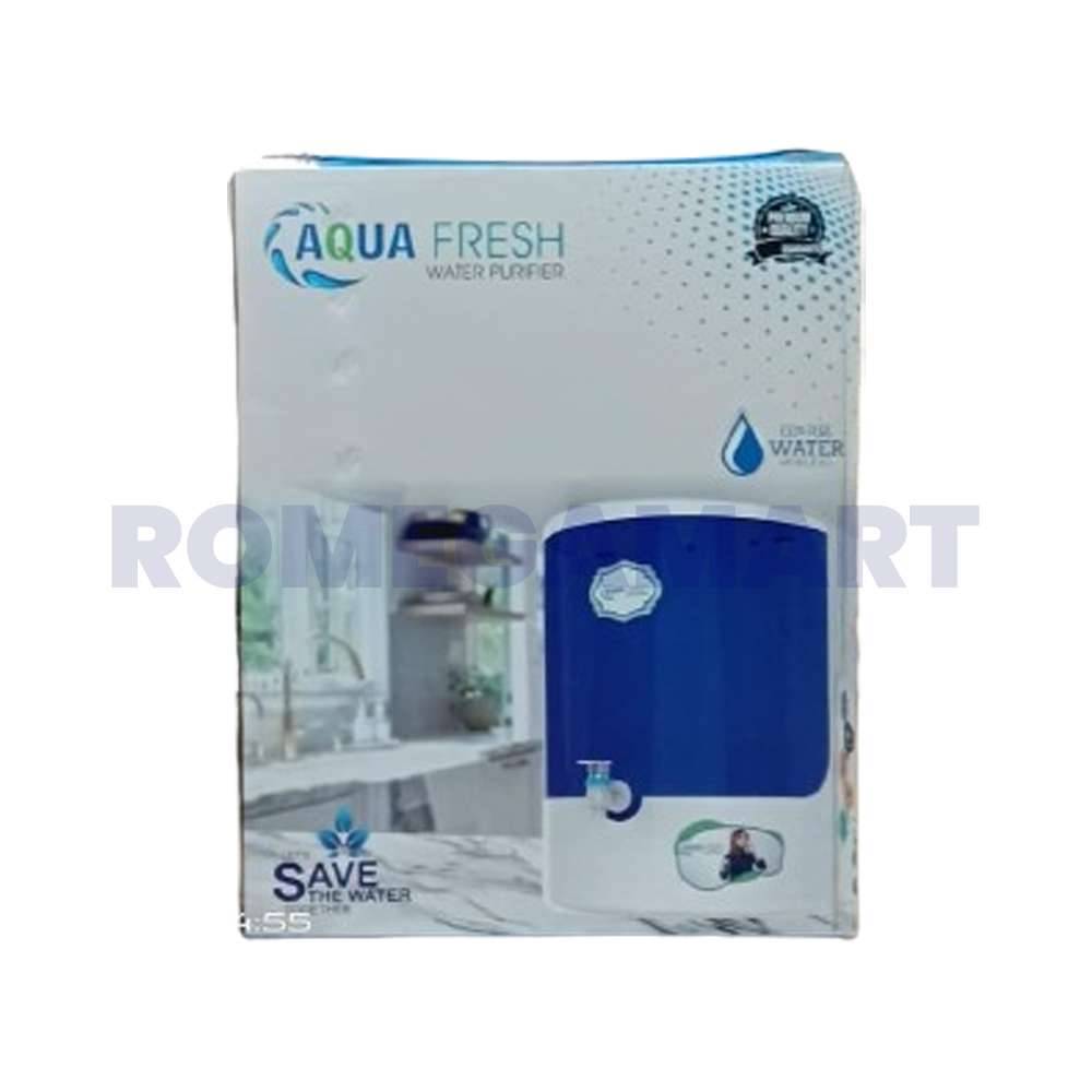 Aqua Water Purifier Fresh Blue Color ABS Plastic 9 Liter Storage For Domestic Use - SBRO SYSTEM