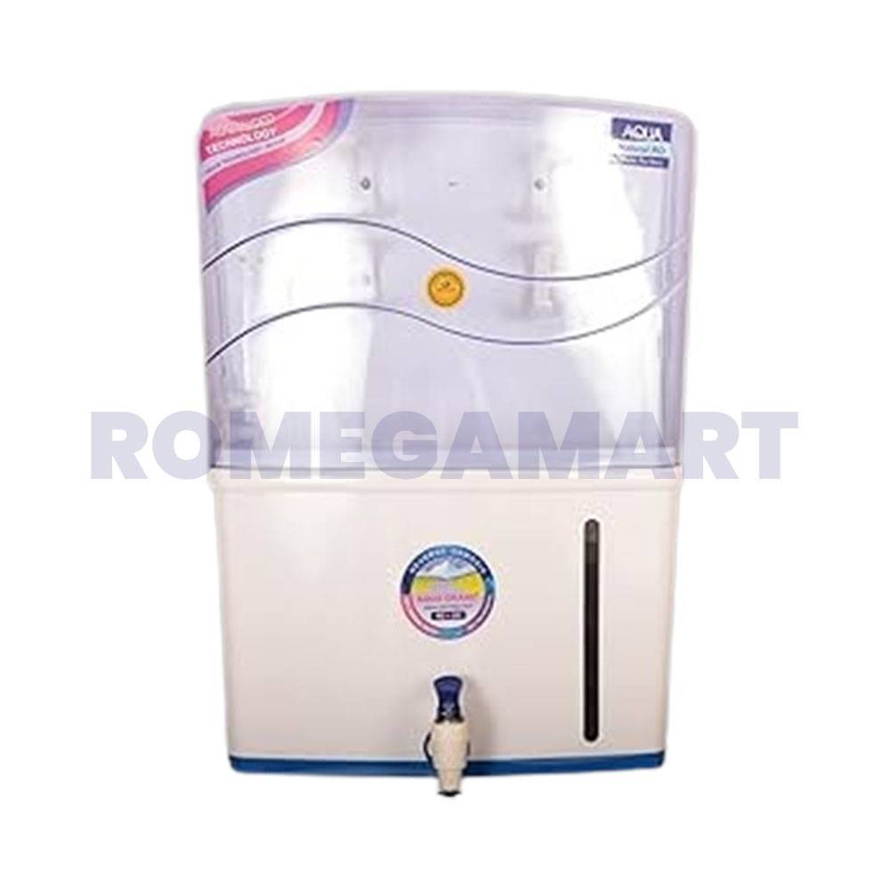 Aqua Grand Plus 12 Liter Storage White Transparent Color Water Purifier Cabinet - APPTECH WATER SOLUTION