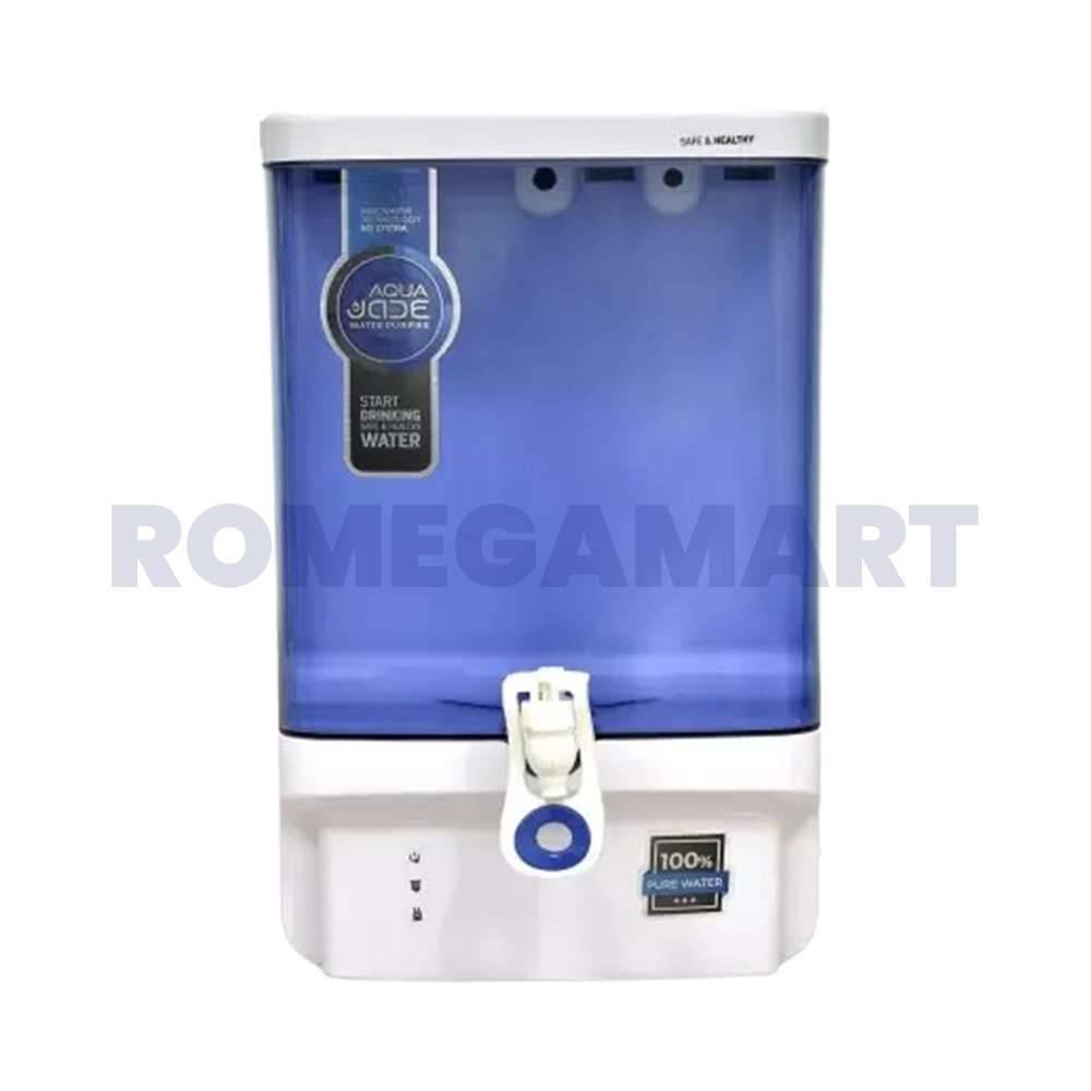 AQUA Jade Water Purifier Blue Color ABS Plastic Material 10 Liter Storage For Domestic Use - SBRO SYSTEM