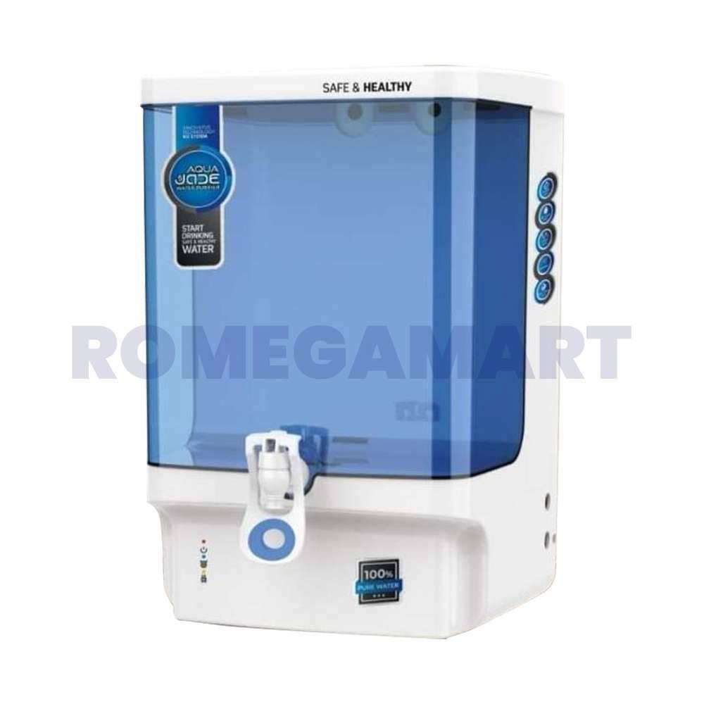 AQUA Jade Water Purifier Blue Color ABS Plastic Material 10 Liter Storage For Domestic Use - SBRO SYSTEM