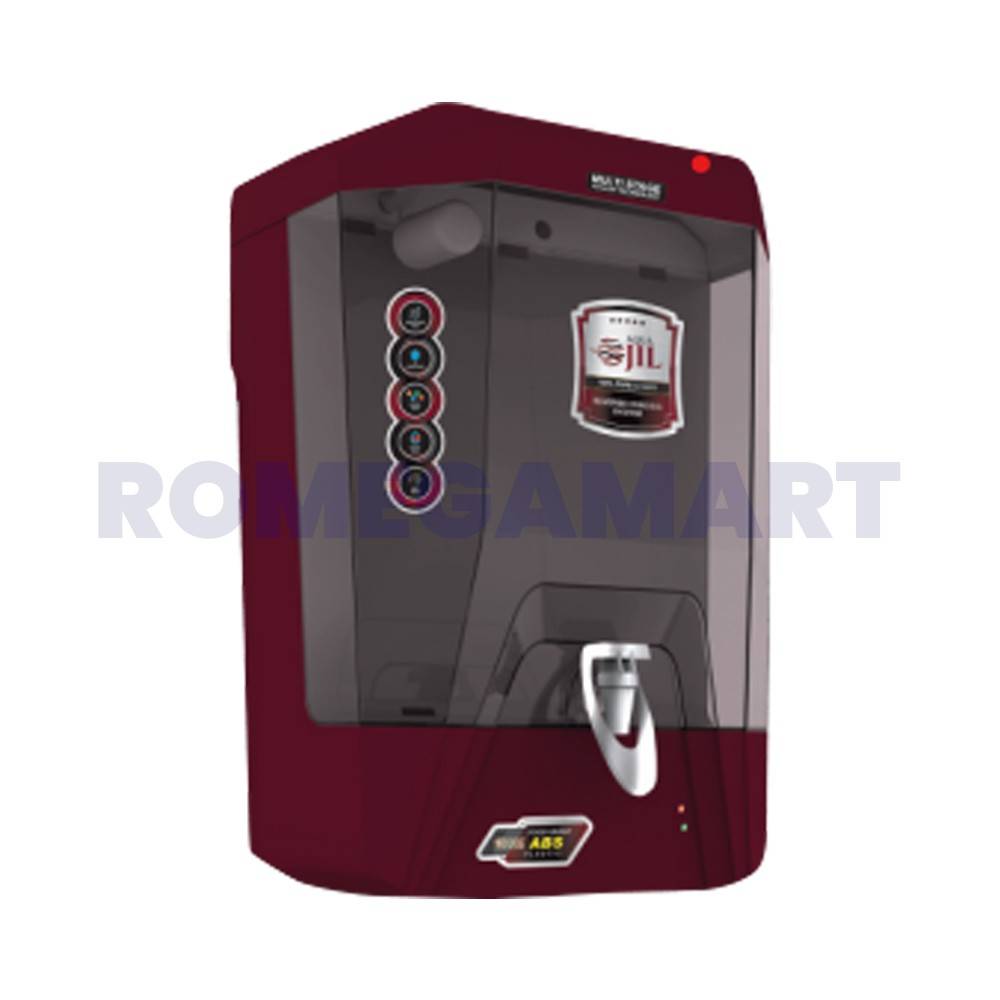 Aqua Jil Metallic Cheery 10 Liter Domestic RO Cabinet For Home And Office - P-Tech Aqua India