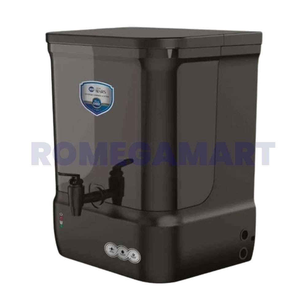Aqua Mars 9 Liter Black Color Domestic RO Cabinet ABS Plastic Material - GTB JI WATER SOLUTION