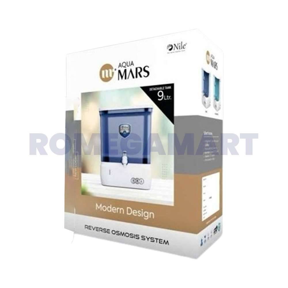 Aqua Mars Water Purifier Blue Color ABS Plastic Material 9 Liter Storage For Domestic - SBRO SYSTEM
